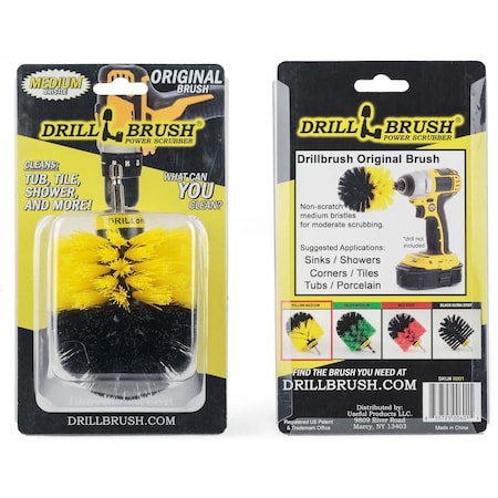 Drill Brush - The Original Drillbrush Power Scrubber - Bathroom Access